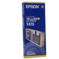 Epson C13T475011 OEM Yellow Inkjet Cartridge