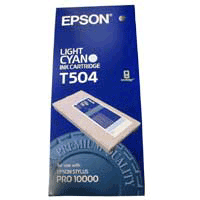 Epson C13T504011 OEM Light Cyan Inkjet Cartridge