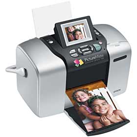 Epson PictureMate 500 Direct Photo Printer - Deluxe LCD Viewer Edition