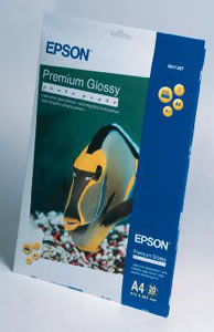 Epson Premium Photo Paper Glossy 255gsm A4 Ref