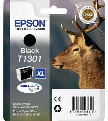 Epson Stag T1301 Standard Ink Cartridge - Black