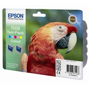 Epson T008 Colour Twin Pack