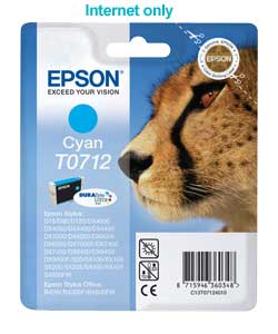 Epson T071 Cyan Ink Cartridge