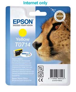 Epson T071 Yellow Ink Cartridge