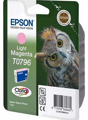 T0796 Owl Standard Ink Cartridge - Light