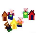 EQD Hand Puppets Three Little Pigs