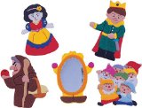 EQD Ltd Snow White Finger Puppet Set