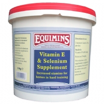 Equine Equimins Vitamin E and Selenium Supplement 3Kg