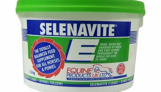 Equine Products Selenavite E Horse Supplement, 1.5 Kg