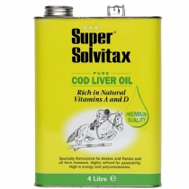 Equine Super Solvitax Equine Pure Cod Liver Oil 1 Litre