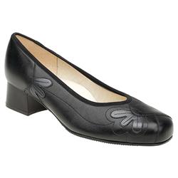 Equity Female Georgina Leather Upper Comfort Small Sizes in Black