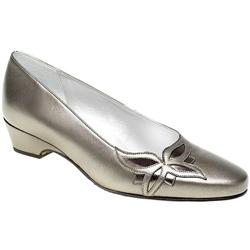 Equity Female Tania Leather Upper in Antique Pewter, Beige, Black