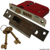 ERA Fortress Sashlock 3` Brass Door Lock