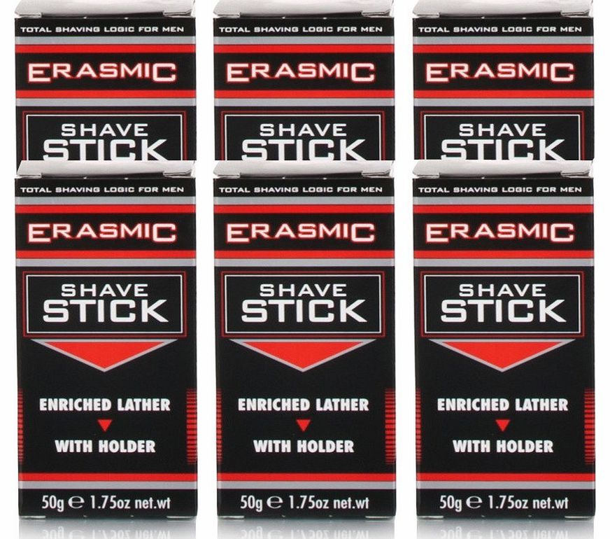 Erasmic Shave Stick 6 Pack