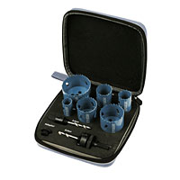 ERBAUER Electricians Holesaw Set 9 Pc