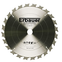 ERBAUER TCT Circular Saw Blade 24T 315x30mm
