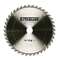 ERBAUER TCT Circular Saw Blade 40T 250x30mm