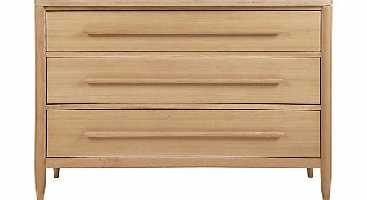 ercol for John Lewis Chiltern Bow 3 Drawer