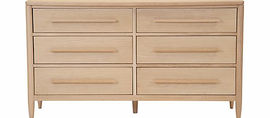 ercol for John Lewis Chiltern Bow 6 Drawer