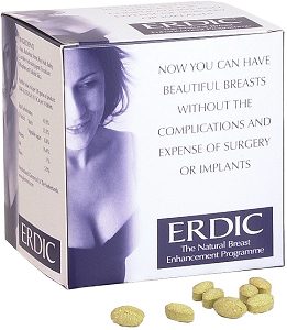 Erdic Natural Breast Enhancement 1-Month Supply