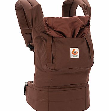 Ergobaby Organic Baby Carrier, Chocolate Brown