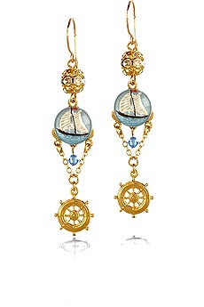 Erickson Beamon Ship Ahoy earrings
