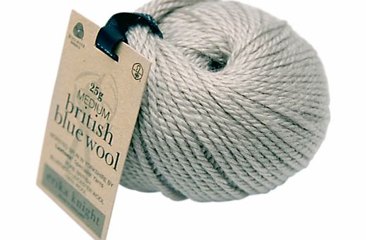 Erika Knight British Blue Wool DK Yarn, 25g