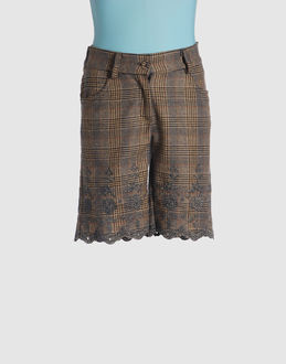 ERMANNO SCERVINO TROUSERS Bermuda shorts GIRLS on YOOX.COM