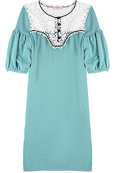 Knitted cotton dress