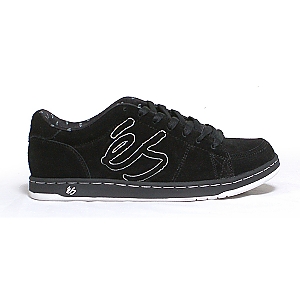 Es Shelton Skate Shoe - Black/White/Black