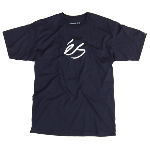 Es T-Shirt - Script Solid - Navy 5130001461/401