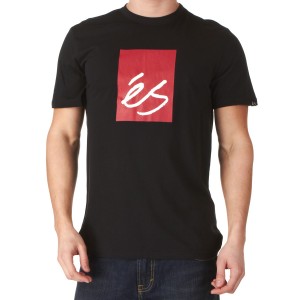 ES T-Shirts - ES Mainblock 10 T-Shirt - Black/Red