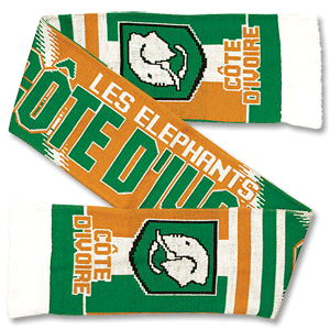 Ivory Coast Jacquard Scarf