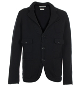 Esemplare Black Buttoned Cardigan
