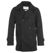 Esemplare Jean Black Double Breasted Jacket