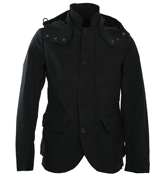Esemplare Navy Hooded Jacket