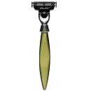 - Three Blade Nickel Plated Razor (Green
