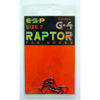 ESP : Barbed Raptor Hooks G4 Size 10