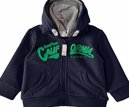 Baby Boys 0-24m ESS SS Hoodie, Cinder Blue, 12-18 Months (Manufacturer Size:80)