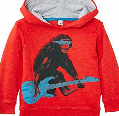 Esprit Boys 074EE8J002 Hoodie, Sunset Red, 2 Years (Manufacturer Size:92 )