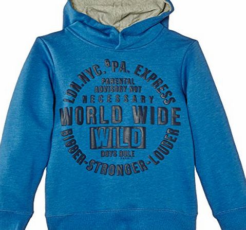 Esprit Boys 094EE6J002 Hoodie, Blue Delight, 9-12 (Manufacturer Size:134 )