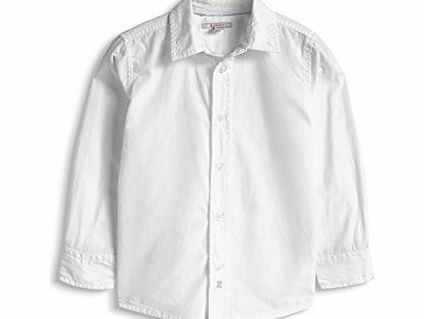 Esprit Boys 114EE8F002 Shirt, White, 4 Years (Manufacturer Size:104 )