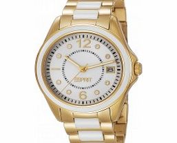 Esprit Ladies Marin Ceramic Pure Gold Watch