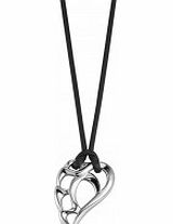 Esprit Ladies Superior Heart Black Necklace