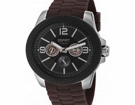 Esprit Mens Clash Black Brown Watch