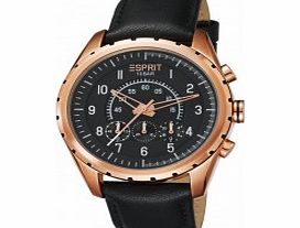 Esprit Mens Colossal Chronograph Black Watch