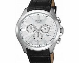 Esprit Mens Kratos White Black Watch