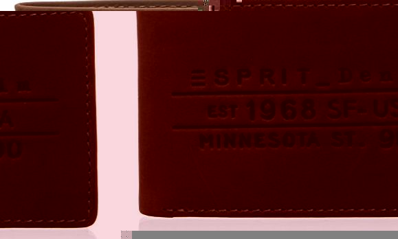 Esprit Shoes Mens Hunter Gift Set Wallet 114EA2V011 Chocolate Brown