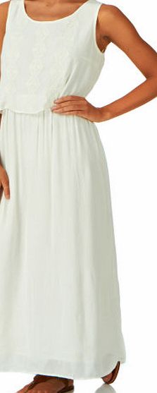 Esprit Womens Esprit Cheese Cloth Dress - Off White