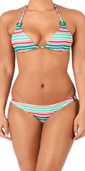 Esprit Womens Esprit Coconut Beach Bikini - Aqua